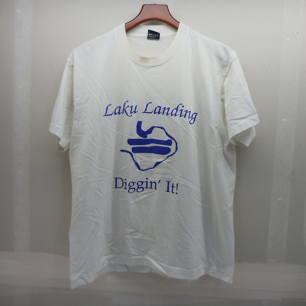 Vintage Screen Stars Best Laku Landing Water Ski T-Shirt XL White Made in USA